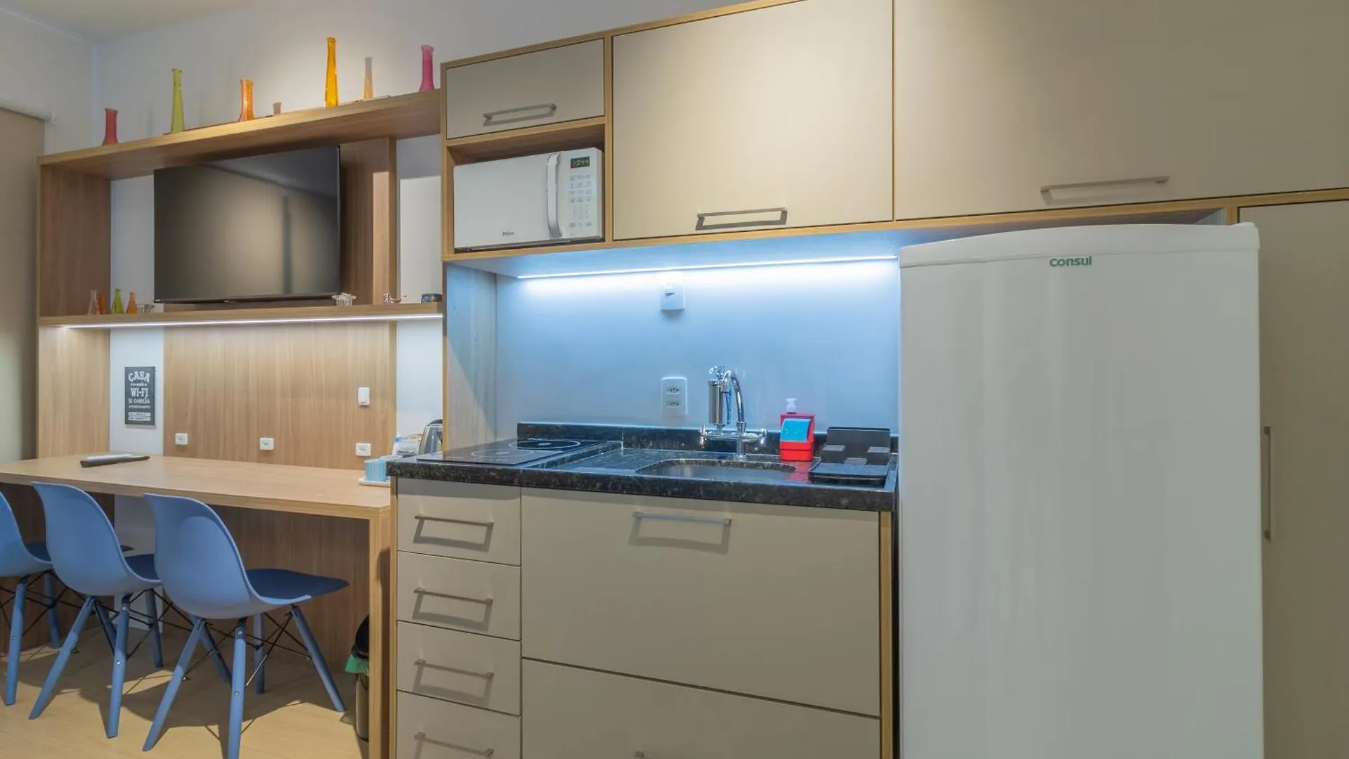 Flat Novissimo A 200M Do Metro Vila Madalena São Paulo Apartament